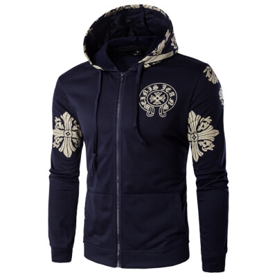 

New Arrival Mens Cotton Casual Hoodie Coat