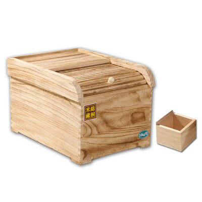 

SIMELO Schmeler charred Paulownia rice box 10KG (light roasted color