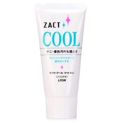 

Lion ZACT to smoky ice cream toothpaste 130g Japan imported