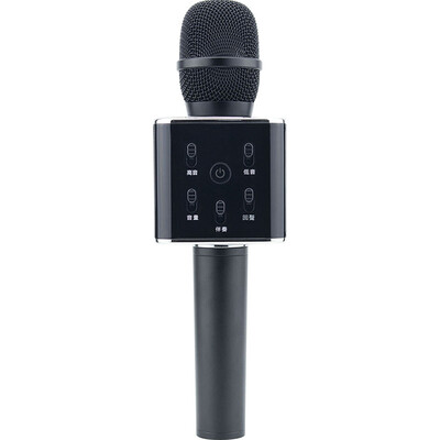 

Forex Q7 mobile phone K song treasure microphone Bluetooth wireless singing universal k singing bar for black soul color