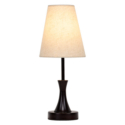 

Oupo bedside lamp creative bedroom living room study decoration lamp American simple bedside lamp E27 lamp light source to buy another