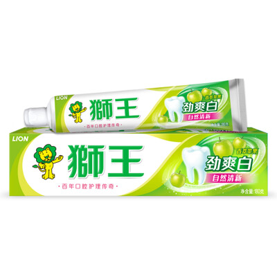 

Lion (Lion) Jin Shuang white toothpaste Xiangcai apple 180g