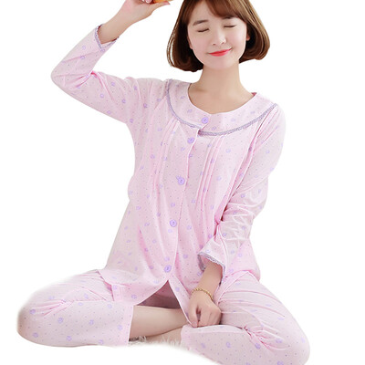 

Love paternity suits clothes maternity pajamas pajamas maternity clothing home clothing cardigan M302 yellow XL