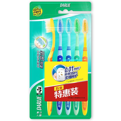 

Darlie Мягкая зубная щетка для глубокого очищения × 5