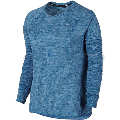 

Nike NIKE women's pullover quick-drying running long-sleeved T-shirt 812043-443 blue