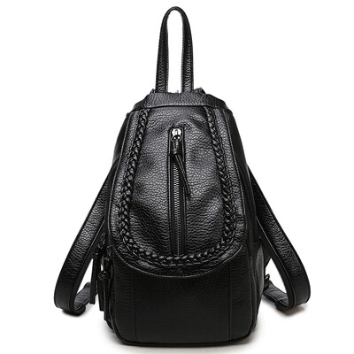 

Fragrant children XIASUAR ladies shoulder bag braided backpack chest baby three with a package shoulder Messenger bag female Korean version 0793 braised chest
