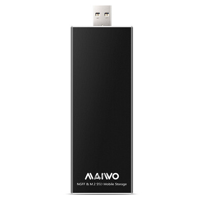 

Maiwo MAIWO K18S MSATA твердотельный ключ USB3.0 съемный диск картридж (металлический корпус / маленький / портативный / поддержка MSATA SSD)