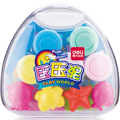 

Deli 6471 Aquarium Series Fun Lottery Pressure Mud 5 color boxed