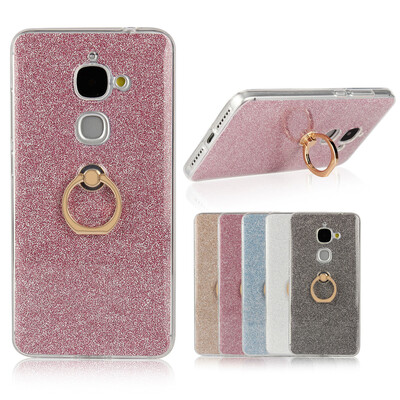 

MOONCASE 2 в 1 Блеск Bling Печать Гибкая мягкая TPU защитная крышка чехол с держателя кольца Kickstand для Letv Le 2 X620