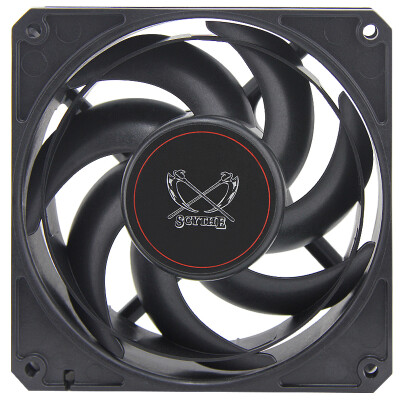 

Squash SCYTHE GT3000 PWM 12cm fan 12cm violent typhoon cold exhaust fan standard 4PIN PWM 900-3000 rpm