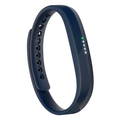 

Fitbit Flex 2 Fashion Smart Lace Bracelet 50m Водонепроницаемый беспроводной спортивный Bluetooth Bluetooth Браслет Navy Blue