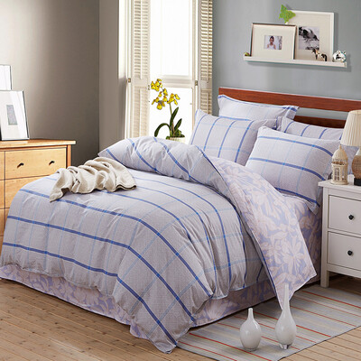 

Shengwei Bedding Set Cotton Print Three-piece Cotton Bed Sheets Single Student Dormitory Suite Sophie Yage 12-meter Bed