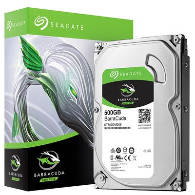

Seagate (SEAGATE) Барракуда серии 500 Гб 7200 оборотов в минуту механический 32M SATA3 настольный жесткий диск (ST500DM009)