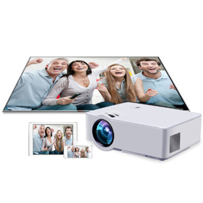 

E08 LCD + LED Портативный проектор 1500LM 800x480 пикселей HDMI Home Media Player АС Подключите