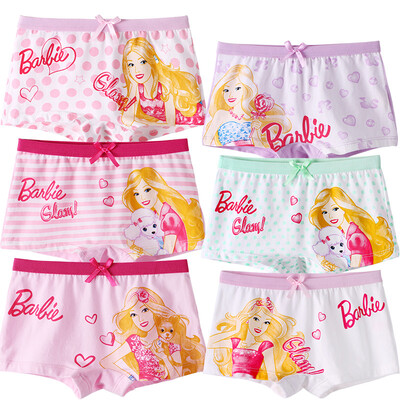 

Barbie children&39s underwear girl 6 triangle triangle angle shorts 91010 color S reference height 100-110