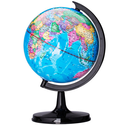 

Deli) 3034 office teaching Ф25cm rotating world globe teaching research