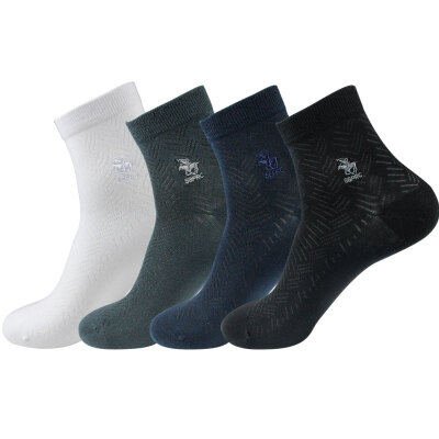 

[Jingdong Supermarket] St. Paul's men's socks men's cotton socks business in the tube leisure combed cotton socks [4 double] breathable comfortable ZPS-1334 mixed color