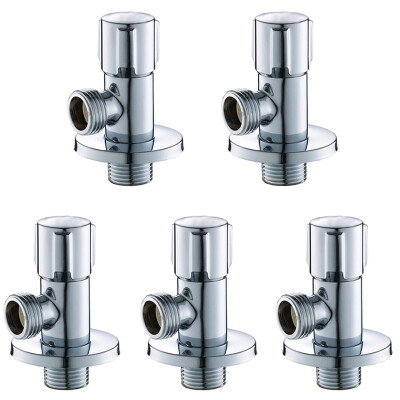 

Ballee Ballee 100055 Triangle Valve Set Hot&Cold Water Universal Copper Water Stop Valve