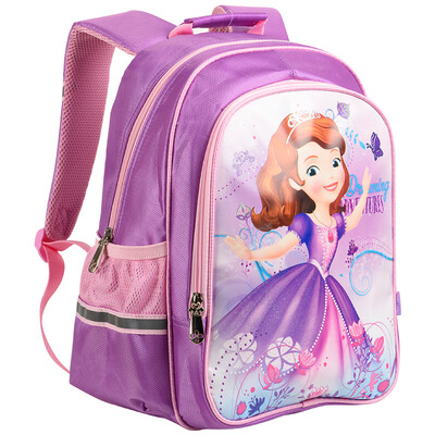 

Дисней (Disney) FP8018A Замороженный портфель женский / легкие обременения 1-- Grade 3 ребенка синий