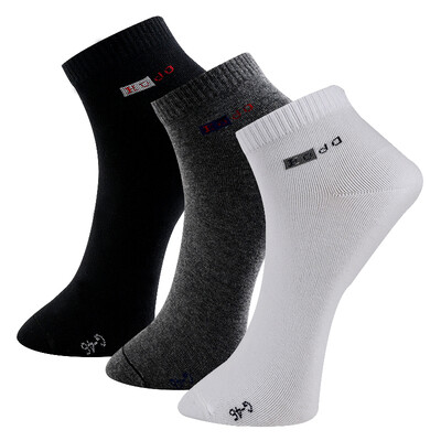 

Red beans hongdou socks men socks business leisure simple color simple four seasons socks H7W015 three pairs of uniforms