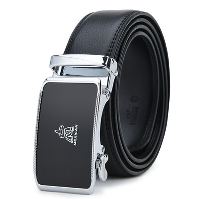 

Чучело (МЕКСИКАН) Мужской пояс Корейская версия мужская автоматическая пряжка ремня безопасности для мужчин, MSM10363M-02 черный