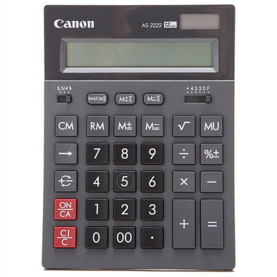 

Canon AS-2222 Desktop Series Calculator