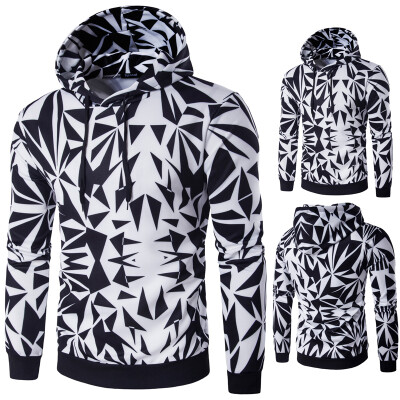 

Mens Hooded Casual Cotton Pullover Hoodie