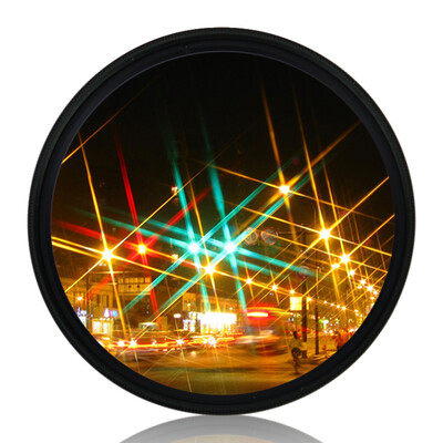 

The weather is good 55mm Starlight Star-6 effects 6 lines of water Star Mountain Mirror night filter for Nikon 18-55VR Sony 28-70&other micro-SLR camera lens