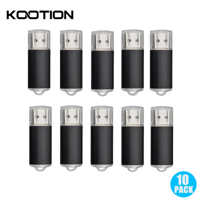 

10 Packs USB Flash Drive 20 Pen Drive 1GB 2GB 4GB 8GB 16GB Black