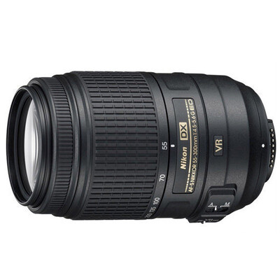

Nikon AF- DX 55-300mm f 45-56G ED VR anti-shake lens