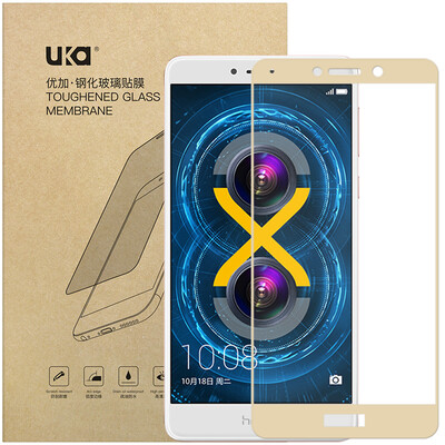 

Плюс отличная Huawei слава Play 6X стала пленкой / стеклянную пленки для покрытия полного экрана телефона защитной пленки шампанского