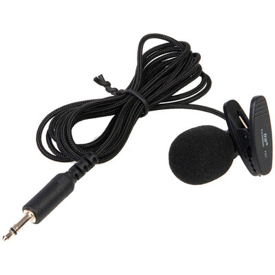 

Double Connaught F07 Lavaled Wired Microphone Mono Speaker Microphone Black