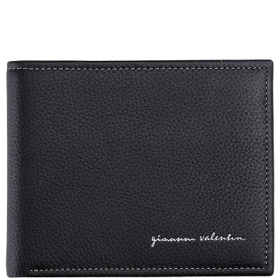 

Giovanni Valentino (GIOVANNI VALENTINO) Men's Poker Business Ngau Tau Leather Multifunctional Wallets Wraps 720812210 Black