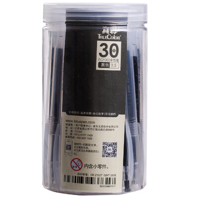

Истинный цвет (Truecolor) EGP002 черный гель 30 (сердечник 10 Plus) Бутилированная