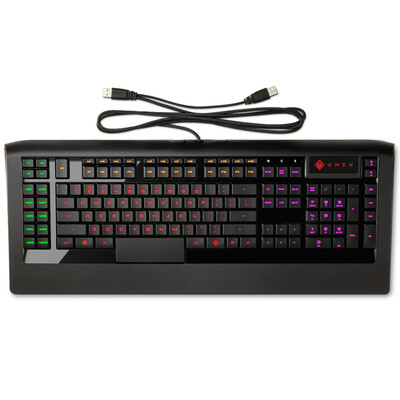 

HP O Omen game keyboard black shadow wizard series