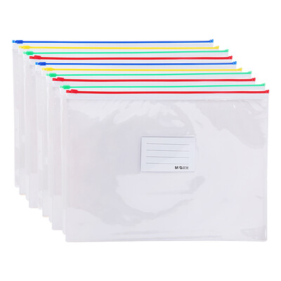 

Morning light  & G ADM95215 A4 pull bag pocket zip file bag bag 10 loaded color random