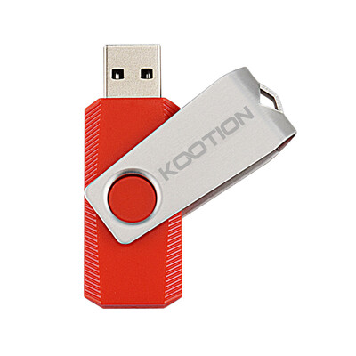 

New 16GB 32GB 64GB Metal Swivel USB 20 Flash Drive Pen Drive Red