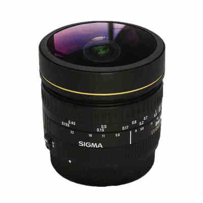 

Sigma SIGMA 8mm F35 EX DG FISHEYE Full Frame Wide Angle Fixed Focus Lens Round Fisheye Lens Panorama Canon Capon Lens