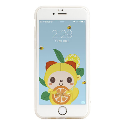 

Сан-Диего Apple 6Plus телефон дело / дело iPhone6SPlus мобильный телефон чехол / дело силиконовый Drop Light All-inclusive Мягкий чехол Xia Meng Cat Series Summer Sweetheart