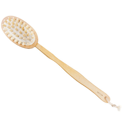 

Mika (MECOR) Hemu shower brush long handle can be disengaged bath brush brush mane bristle brush + massage head two-in-one 7808