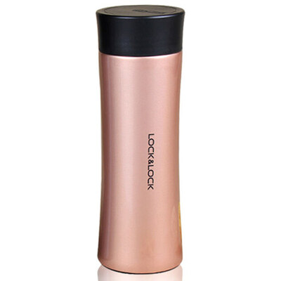 

LOCK & LOCK outdoor insulation cup palm insulation cup vacuum anti-skid stainless steel student cup LHC4027S stainless steel color 300ML