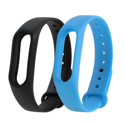 

The weather is good Mimi bracelet 2 instead of changing the wristband 2 pieces for the millet intelligent heart rate bracelet 2 sports wrist strap non-original black blue
