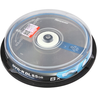 

Newman (Newsmy) DVD + R DL 8-скоростная 8.5G односторонняя двухслойная серия бутылочных 10 дисков
