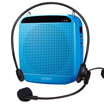 

Ten degrees (ShiDu) SD-S512 18-watt high-power small bee loudspeaker teaching tour guide teacher dedicated amplifier horn loudspeaker portable digital player rose red