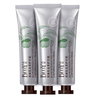 

Питер Лай (BEELY) Shea Butter крем для рук 40г * 3 (отшелушивающая увлажняющая пополнения для ремонта потрескавшихся рук, ноги крема для рук пленочных линий для мужчин и женщин)