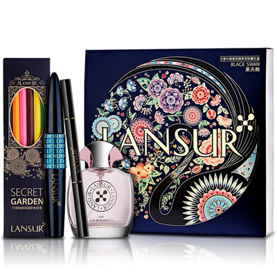 

Lanser LANSUR Set of Secret Garden Collection Collection Black Swan 8g 1g 10g 20ml 6 lasting curling remover