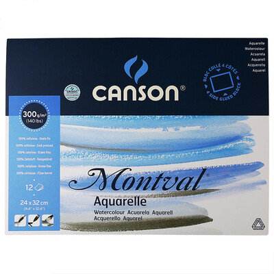 

Kang Song CANSON Dream of children series of watercolor color of the 300g four sealant professional art paper watercolor paper 320x410mm 20