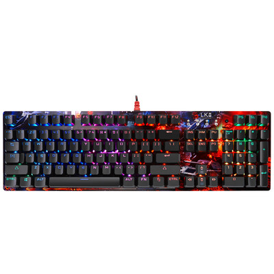 

Кнопка (A4TECH) B810R кровавые руки его, поднявших призрак цвета RGB диффузного оптическая ось механическая игровая клавиатура механическая клавиатура игровой клавиатуру