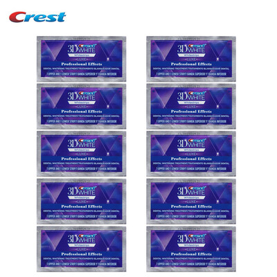

Crest 3D White Whitestrips LUXE Professional Effects Teeth whitening 10/20 Pouches OR toothpaste toothbrush