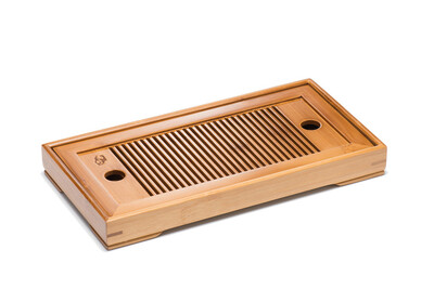 

Small Bamboo Gongfu Tea Table Serving Tray 27*13cm